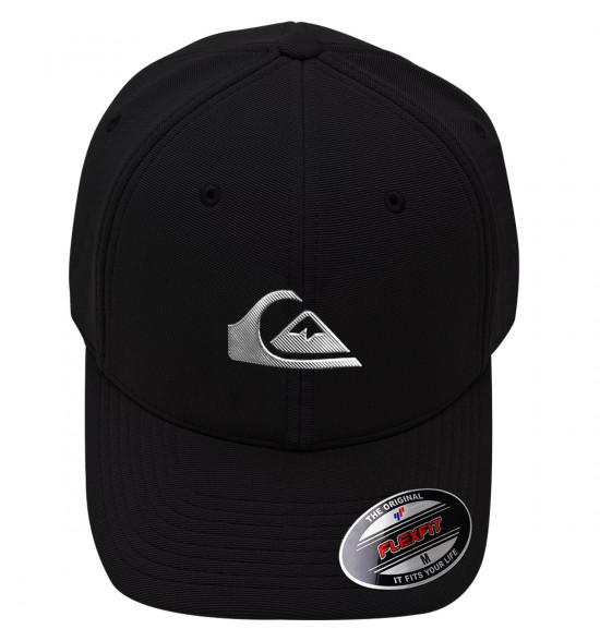 Boné Quiksilver Chrome Wedling Logo Preto - 2
