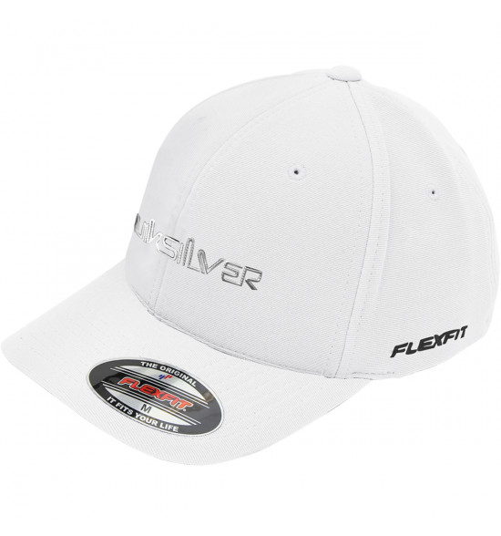 Boné Quiksilver Chrome Wedling Branco