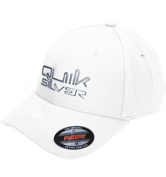 Boné Quiksilver Omni Chrome Line White