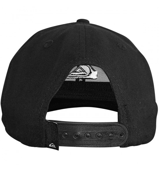 Boné Quiksilver Decades Preto All Black - 4