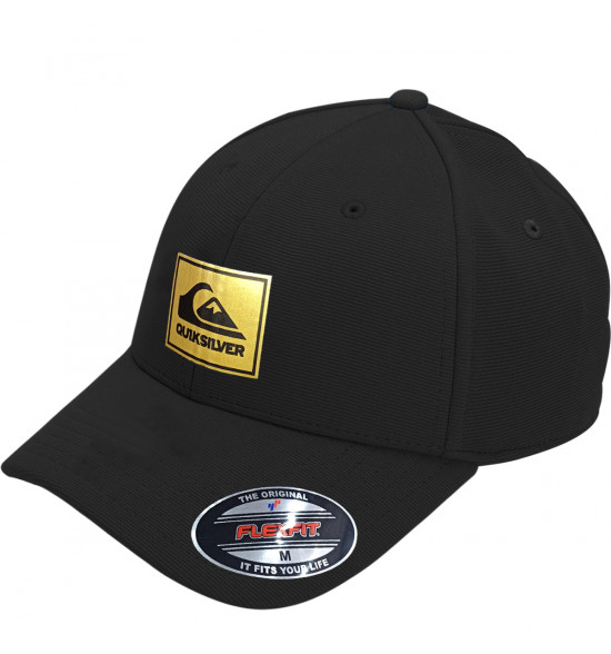 Boné Quiksilver Line Print Black