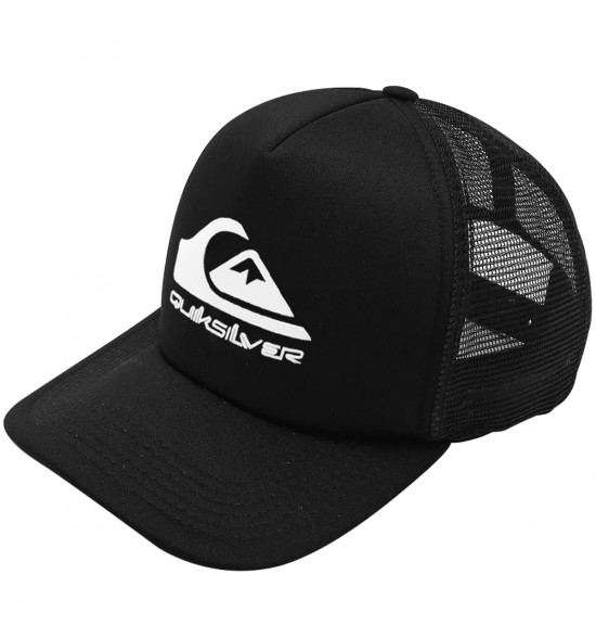 Boné Quiksilver Trucker Foam Preto