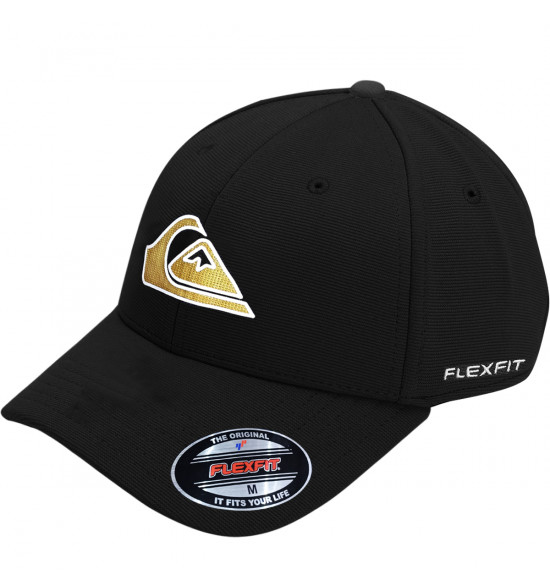 Boné Quiksilver Textured High Logo Black
