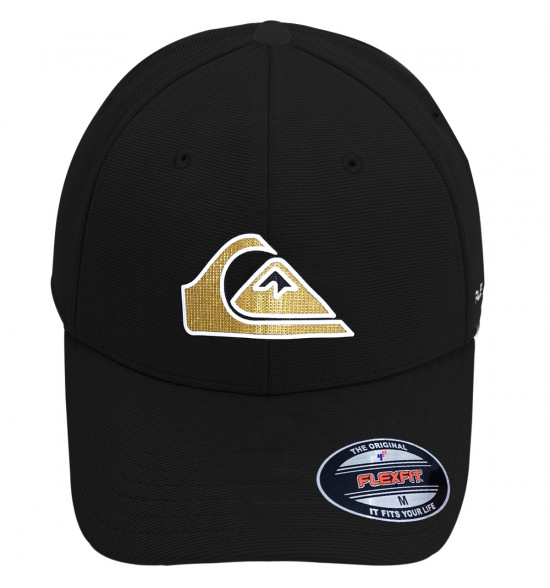 Boné Quiksilver Textured High Logo Black - 2