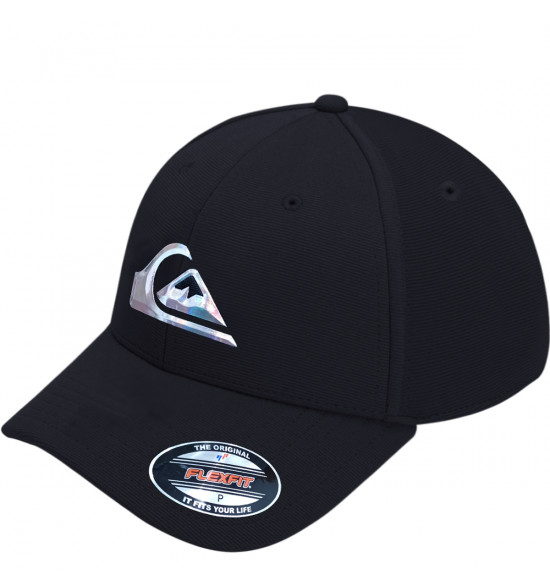 Boné Quiksilver Hologram 3D Logo Black
