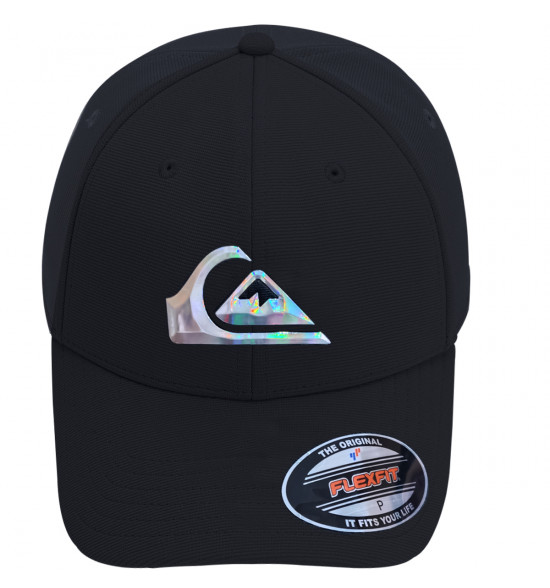 Boné Quiksilver Hologram 3D Logo Black - 2