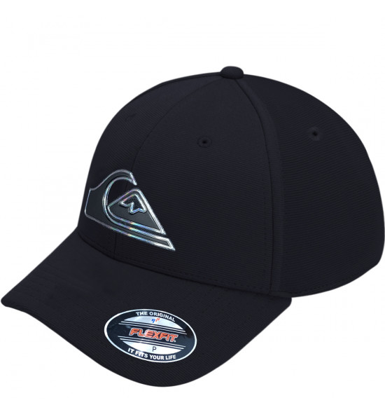 Boné Quiksilver Hologram Outline Logo Black