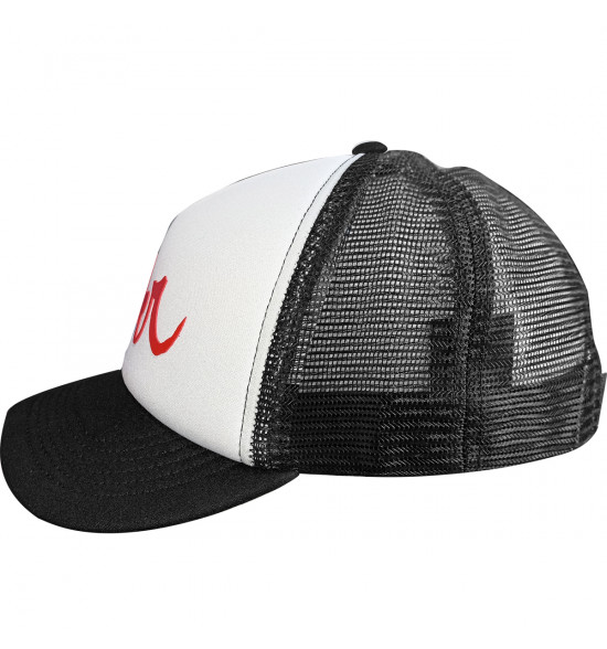 Boné Quiksilver DNA Impaired Trucker 3D Preto - 3