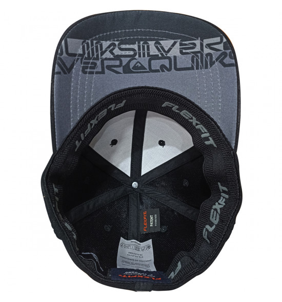 Boné Quiksilver Emb Omni Letreiro Preto - 5