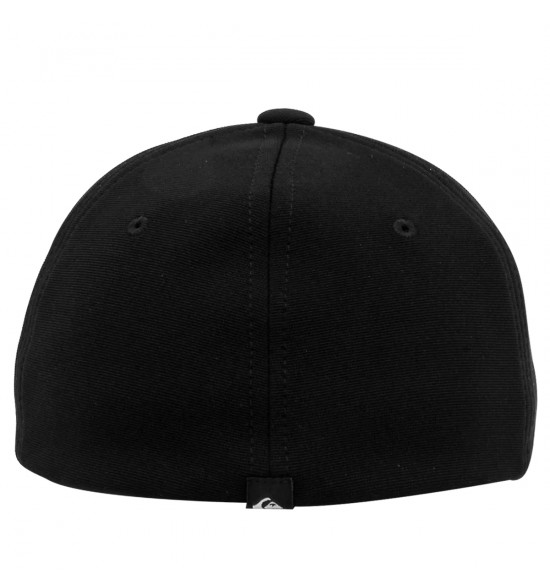 Boné Quiksilver Flex Plate Laser Preto com Dourado - 4