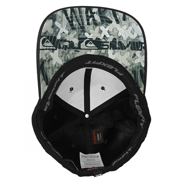 Boné Quiksilver Emb Type WarPaint Black - 5