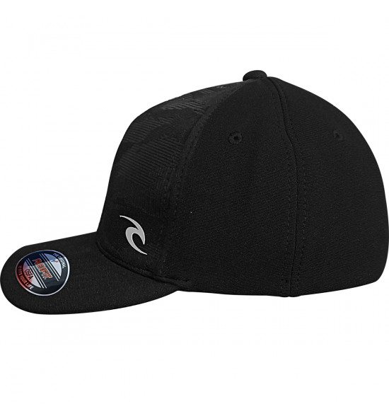 Boné Rip Curl Camo Otto Curve Peak Flexfit Black - 3
