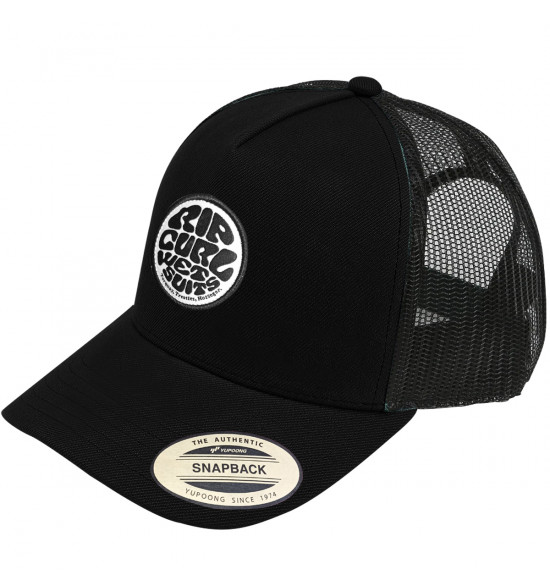 Boné Rip Curl Wetsuit Icon Trucker Black