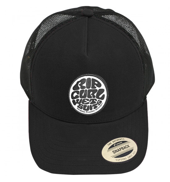 Boné Rip Curl Wetsuit Icon Trucker Black - 2