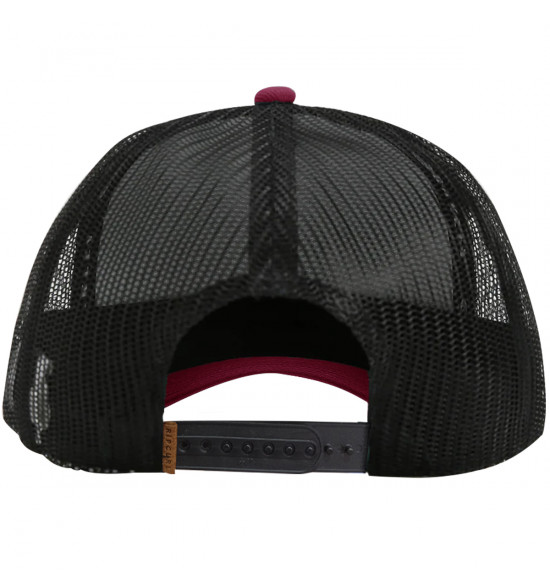 Boné Rip Curl Wetsuit Icon Trucker Maroon - 4
