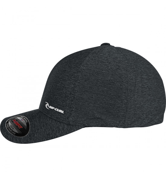 Boné Rip Curl Phaser Curve Peak Flexfit Cap Black - 3
