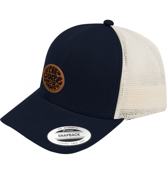 Boné Rip Curl Premium Wetty Trucker Navy White