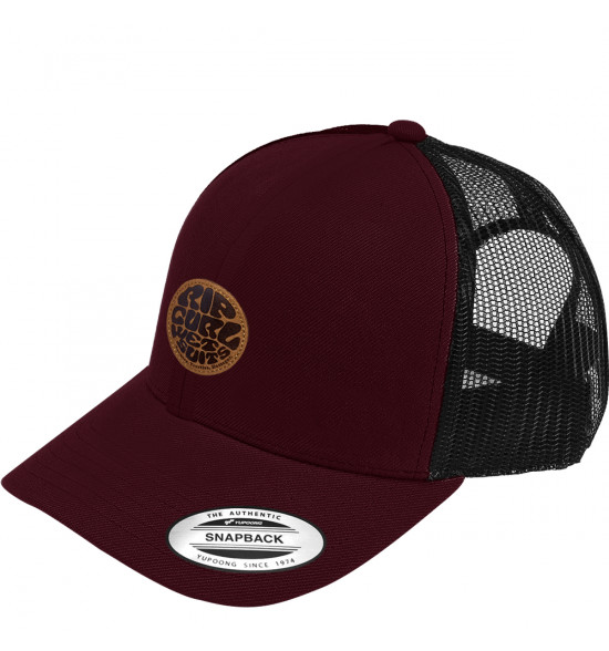 Boné Rip Curl Premium Wetty Trucker Plum
