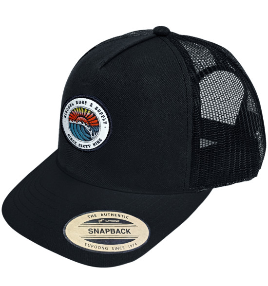 Boné Rip Curl Custom Sunsets Desto Trucker Black