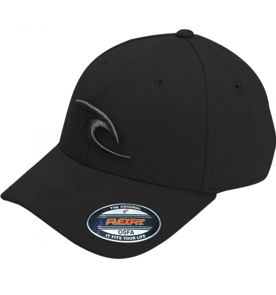 Boné Rip Curl Tepan Flexfit Cap Black