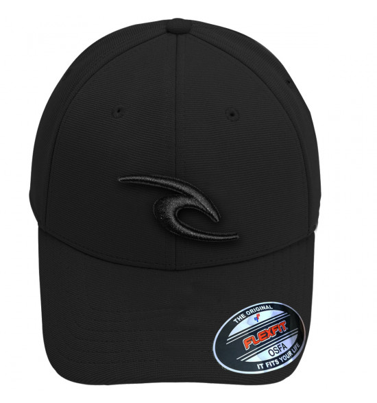 Boné Rip Curl Tepan Flexfit Cap Black - 2