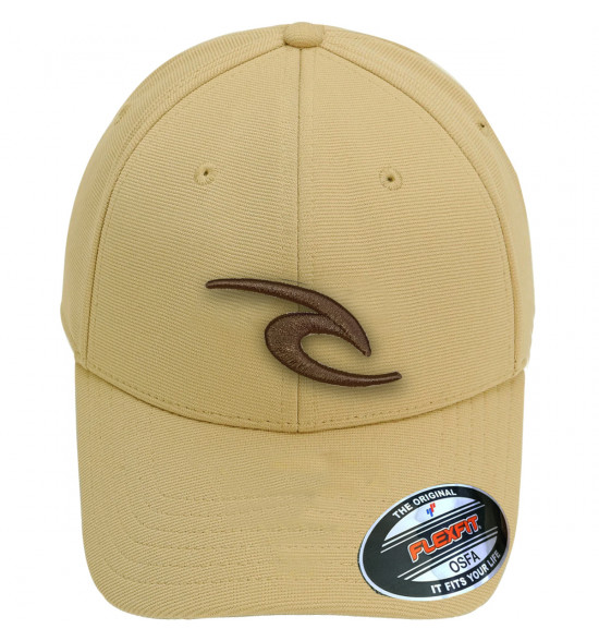 Boné Rip Curl Tepan Flexfit Cap Khaki - 2