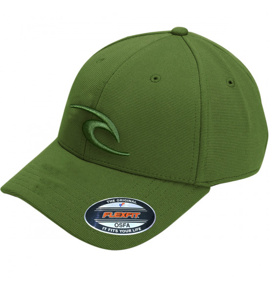 Boné Rip Curl Tepan Flexfit Cap Muted Green