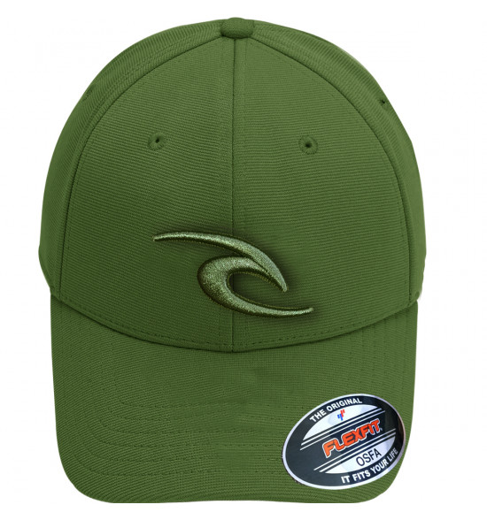 Boné Rip Curl Tepan Flexfit Cap Muted Green - 2