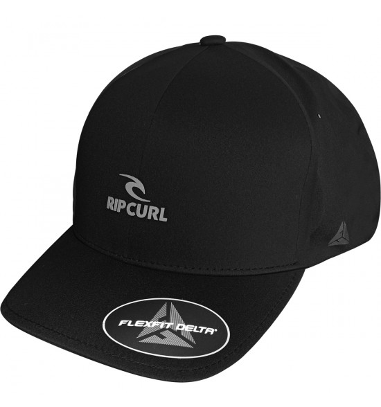 Boné Rip Curl Vaporcool Delta Flexfit Black