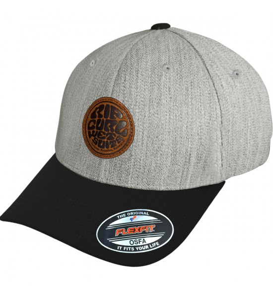 Boné Rip Curl Wetty Flexfit Grey Black