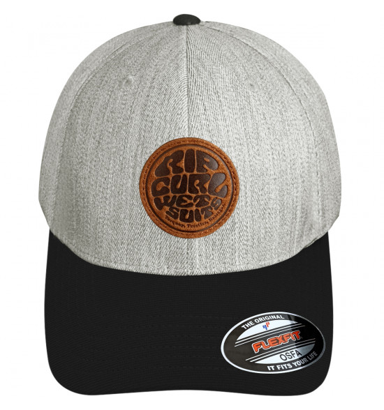 Boné Rip Curl Wetty Flexfit Grey Black - 2