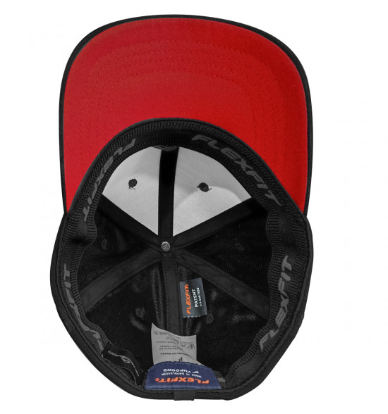 Boné Quiksilver Emb Solid Logo Black Red - 5