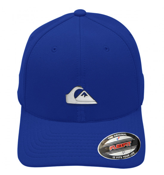 Boné Quiksilver Plate Silver Royal - 2