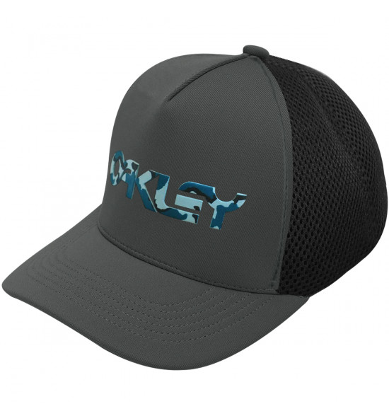 Boné Oakley Camo Surf Trucker Hat Forged Iron