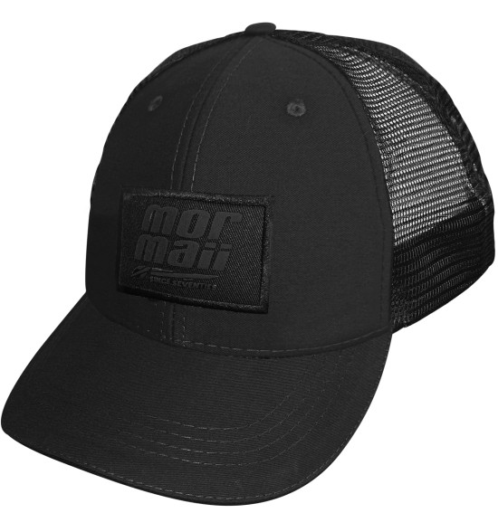 Boné Mormaii Trucker Patch Preto