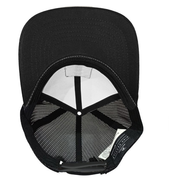Boné Rip Curl Bells 25 Trucker Black White - 5