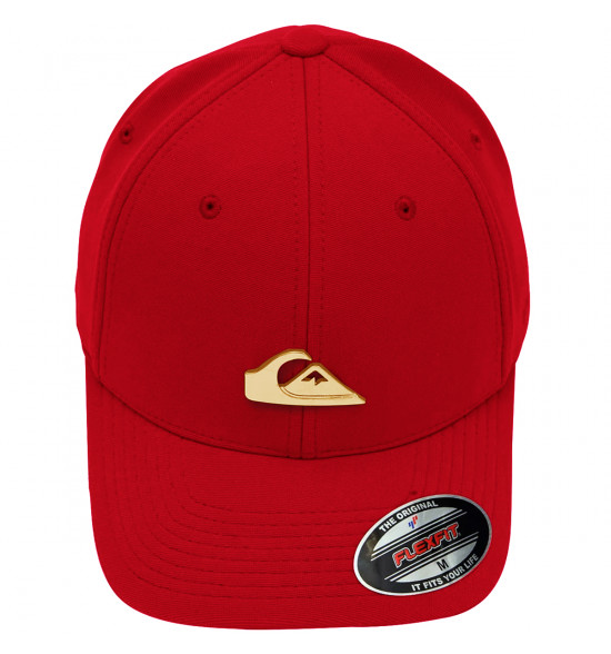 Boné Quiksilver Plate Gold Red - 2