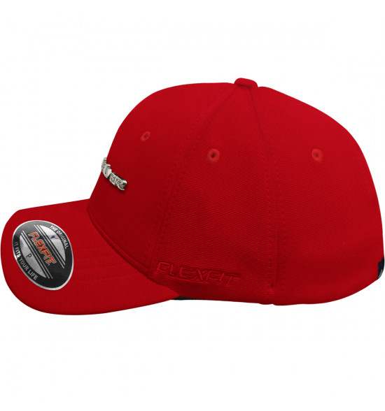 Boné Quiksilver Novo Letreiro Plate Type Silver Red - 3