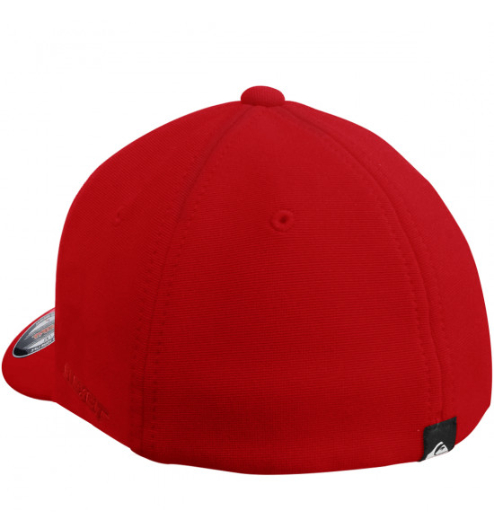 Boné Quiksilver Novo Letreiro Plate Type Silver Red - 5