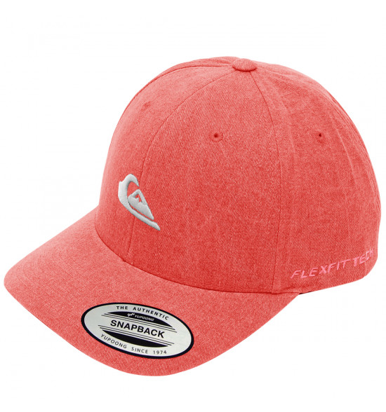 Boné Quiksilver Washing Baseball Rose Brown