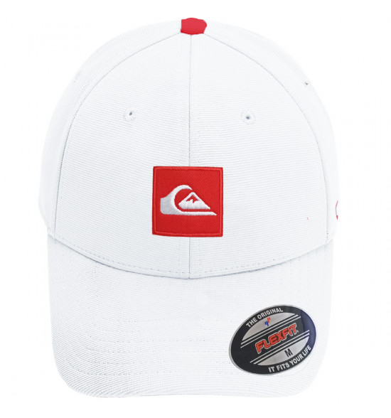 Boné Quiksilver Emb Square White - 2