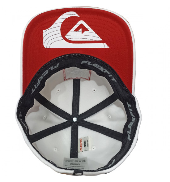 Boné Quiksilver Emb Square White - 5