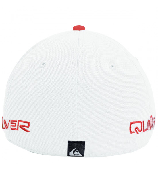 Boné Quiksilver Emb Square White - 4