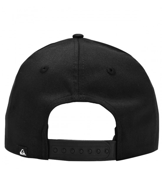 Boné Quiksilver Snap Checker Preto - 4
