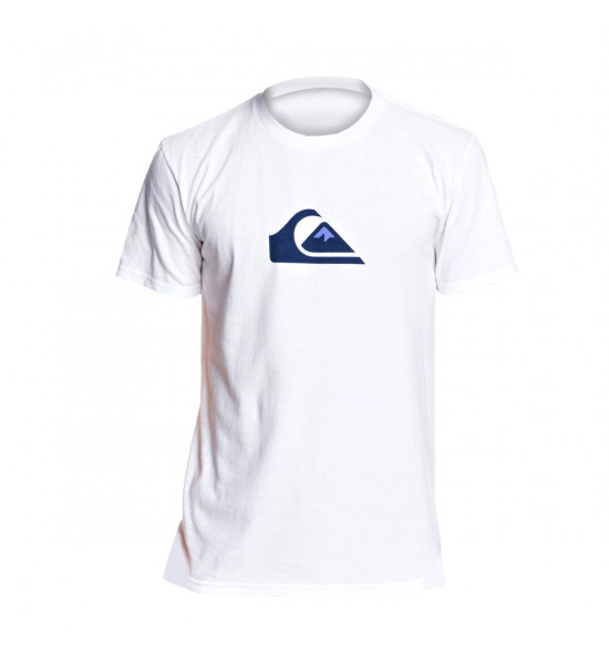 Camiseta Quiksilver Big Logo Branca
