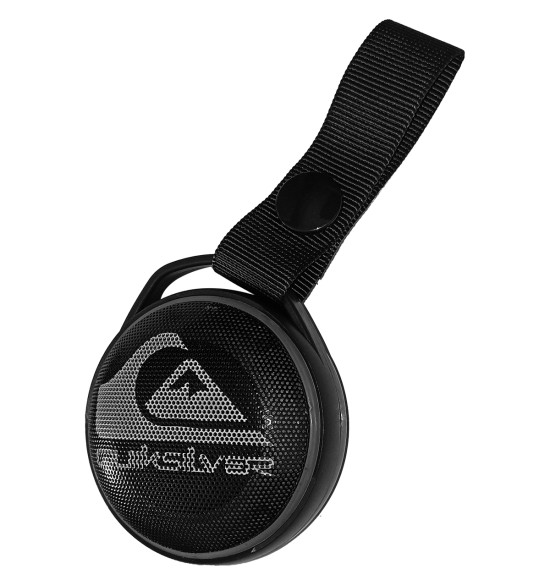 Speaker Quiksilver Black com Bluetooth- Portátil, Recarregável e com Retro-iluminação Color LED   - 2