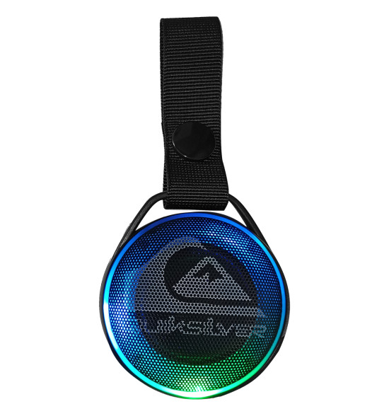Speaker Quiksilver Black com Bluetooth- Portátil, Recarregável e com Retro-iluminação Color LED   - 5