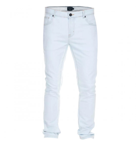 Calça Jeans Quiksilver Everyday Delave Azul Claro