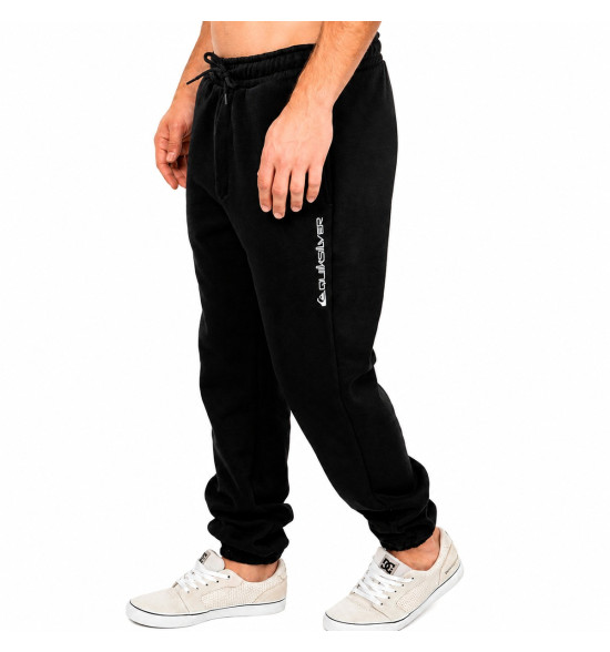 Calça Moletom Quiksilver Line Detail Preta – Conforto, Estilo e DNA Surfwear