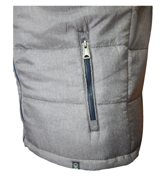 Colete Alma de Praia Soft Break Azul Com Cinza PROMOÇAO - 3